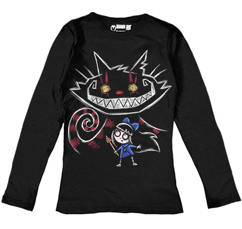 Cheshire in Hell Women Long Sleeve Tshirt