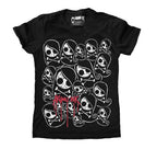 Akumu Ink Women Shirts, goth Women Shirts, skull Women Shirts, 