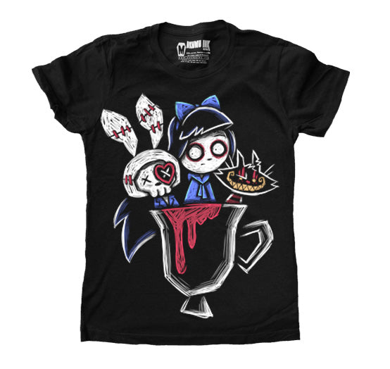 Bloody Tea Cup Women Tshirt