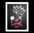 King of Klowns Artwork – gothic art by Akumu Ink, alt fashion art from Akumu Ink Clothing