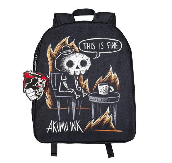 Akumu Ink bag, goth bag, skull bag, 