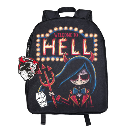 Akumu Ink bag, goth bag, skull bag, 
