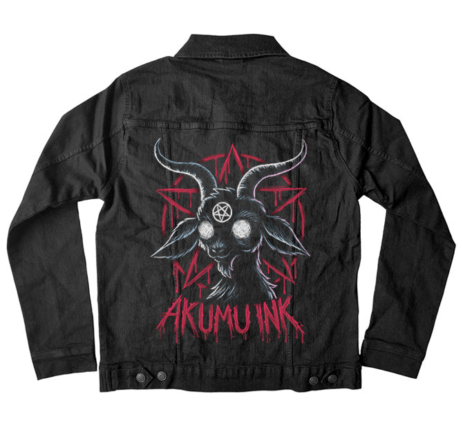 Baphomet's Ascension Denim Jacket