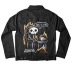 Akumu Ink long sleeve, goth long sleeve, skull long sleeve, 