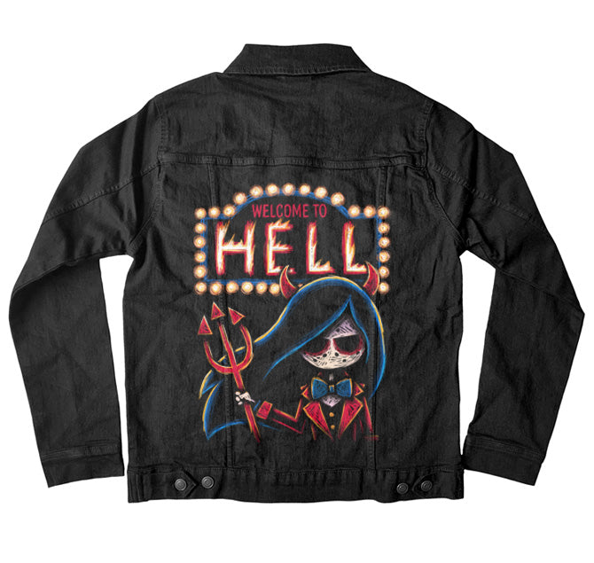 Welcome to Hell Denim Jacket