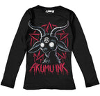 Akumu Ink Women Shirts, goth Women Shirts, skull Women Shirts, 