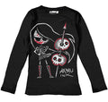 Tokyo the Impaler Women Long Sleeve Tshirt – gothic Women Shirts by Akumu Ink, alt fashion art from Akumu Ink Clothing