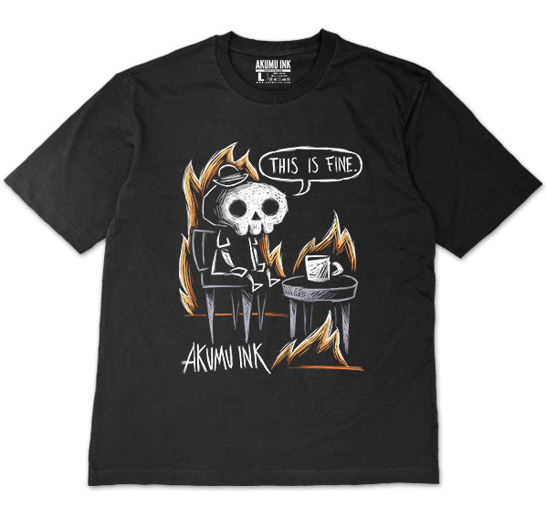 This is Fine Oversized Unisex Tshirt