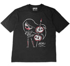 Tokyo the Impaler Oversized Unisex Tshirt – gothic Men Shirts by Akumu Ink, alt fashion art from Akumu Ink Clothing