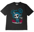 Bear-Trapped Oversized Unisex Tshirt – gothic Men Shirts by Akumu Ink, alt fashion art from Akumu Ink Clothing