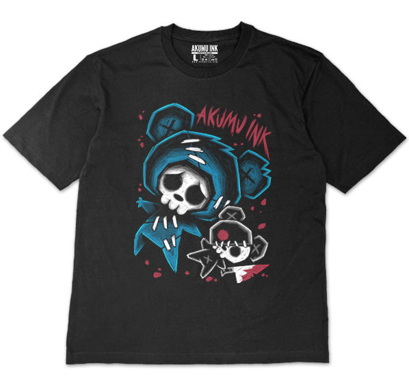 The Culprits Oversized Unisex Tshirt – gothic Men Shirts by Akumu Ink, alt fashion art from Akumu Ink Clothing
