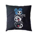 3 Bears Pillow Case – gothic bag by Akumu Ink, alt fashion art from Akumu Ink Clothing
