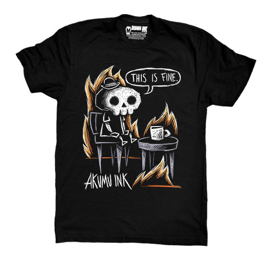 Akumu Ink Men Shirts, goth Men Shirts, skull Men Shirts, 