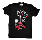King of Klowns Men Tshirt – gothic Men Shirts by Akumu Ink, alt fashion art from Akumu Ink Clothing