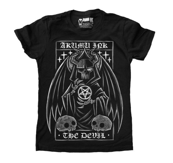 The Devil Tarot Card Women Tshirt