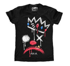 King of Klowns Women Tshirt – gothic Women Shirts by Akumu Ink, alt fashion art from Akumu Ink Clothing