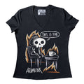 Akumu Ink Women Shirts, goth Women Shirts, skull Women Shirts, 
