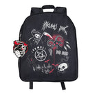 Rebel Metal Backpack – gothic backpack by Akumu Ink, alt fashion art from Akumu Ink Clothing