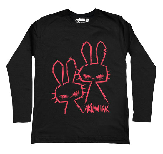 Evil Comes in Twos Men Long Sleeve Tshirt
