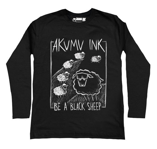 Black Sheep Men Long Sleeve Tshirt