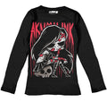 Intermission Women Long Sleeve Tshirt – gothic Women Shirts by Akumu Ink, alt fashion art from Akumu Ink Clothing