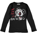 Counting the Years Women Long Sleeve Tshirt – gothic Women Shirts by Akumu Ink, alt fashion art from Akumu Ink Clothing