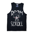 Doom Scroll Men Tank – gothic Men Shirts by Akumu Ink, alt fashion art from Akumu Ink Clothing
