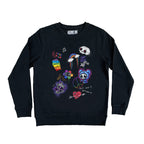 Rebel Pride Sweatshirt – gothic Men Shirts by Akumu Ink, alt fashion art from Akumu Ink Clothing