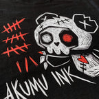 Counting the Years Pillow Case – gothic bag by Akumu Ink, alt fashion art from Akumu Ink Clothing