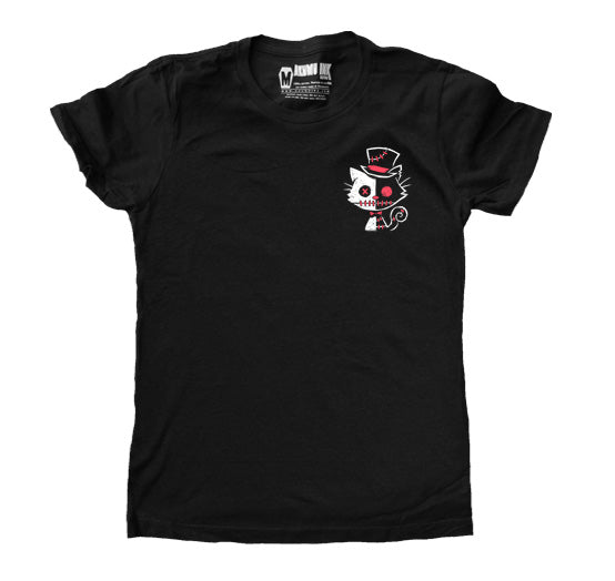 Kreepy Cute Women Logo Tshirt – gothic Women Shirts by Akumu Ink, alt fashion art from Akumu Ink Clothing