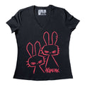 Evil Comes in Twos Women Vneck