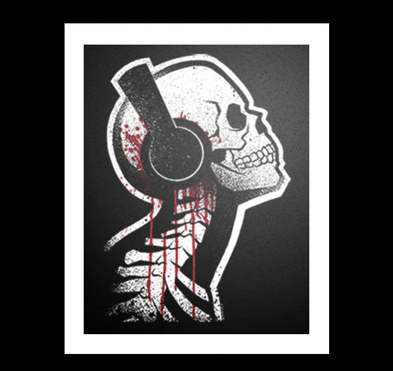 Tone Death Artwork – gothic art by Akumu Ink, alt fashion art from Akumu Ink Clothing