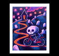 On My Way Home Artwork – gothic art by Akumu Ink, alt fashion art from Akumu Ink Clothing
