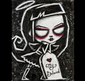 2022 My Beloved Painted Canvas – gothic art by Akumu Ink, alt fashion art from Akumu Ink Clothing