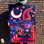 Akumu Ink art, goth art, skull art, 