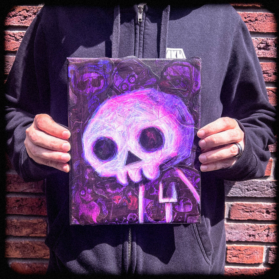 2024 DeadBoy Mood 20x25cm Painted Canvas