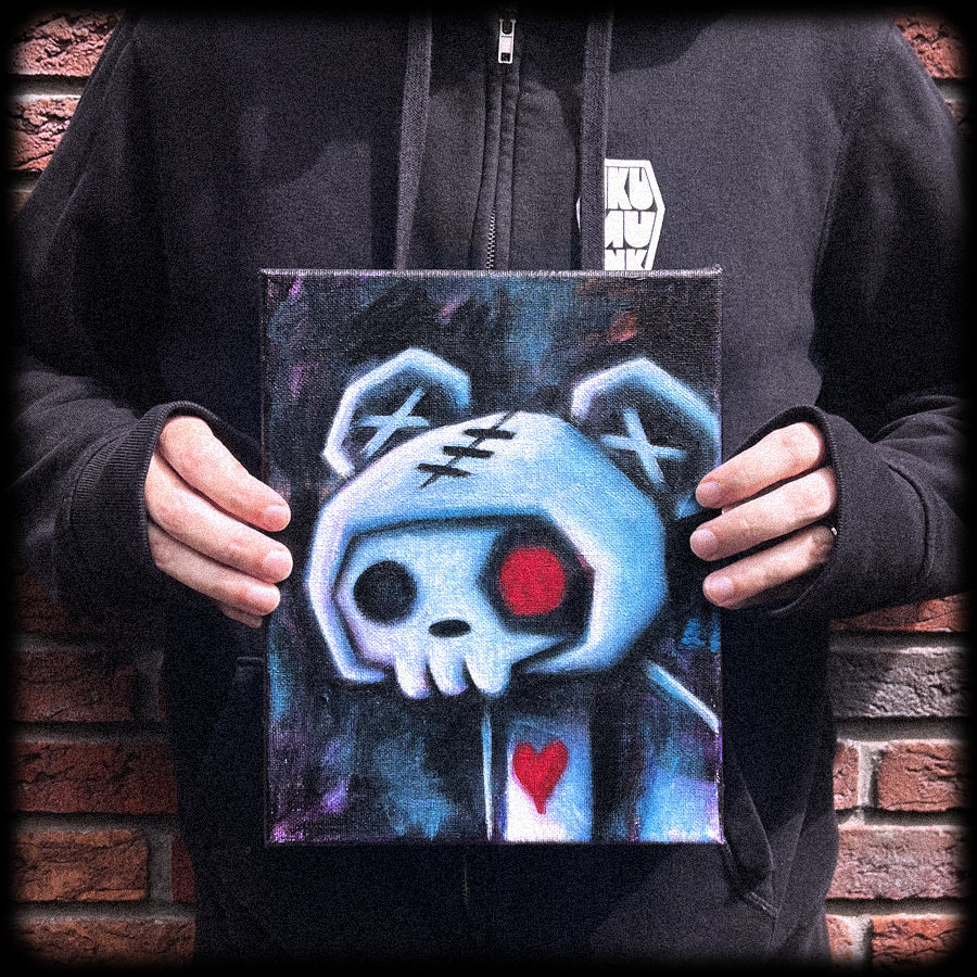 Akumu Ink art, goth art, skull art, 