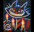 Akumu Ink art, goth art, skull art, 