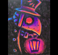Akumu Ink art, goth art, skull art, 