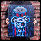 Akumu Ink art, goth art, skull art, joey poulin artist