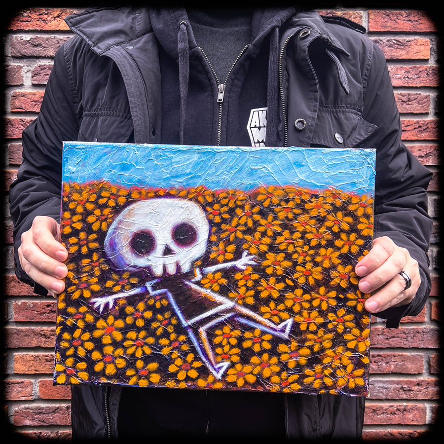 Akumu Ink art, goth art, skull art, joey poulin artist