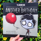 Just Another Birthday Storybook (Original Version) Softcover – gothic book by Akumu Ink, alt fashion art from Akumu Ink Clothing
