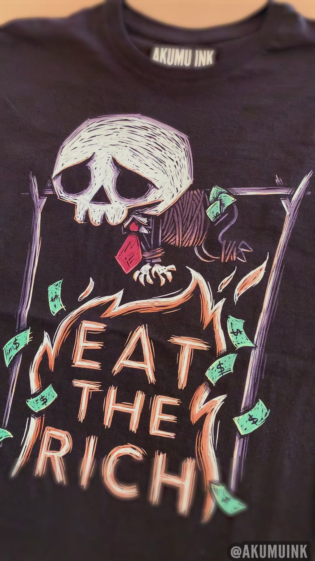 Eat the Rich Men Tshirt
