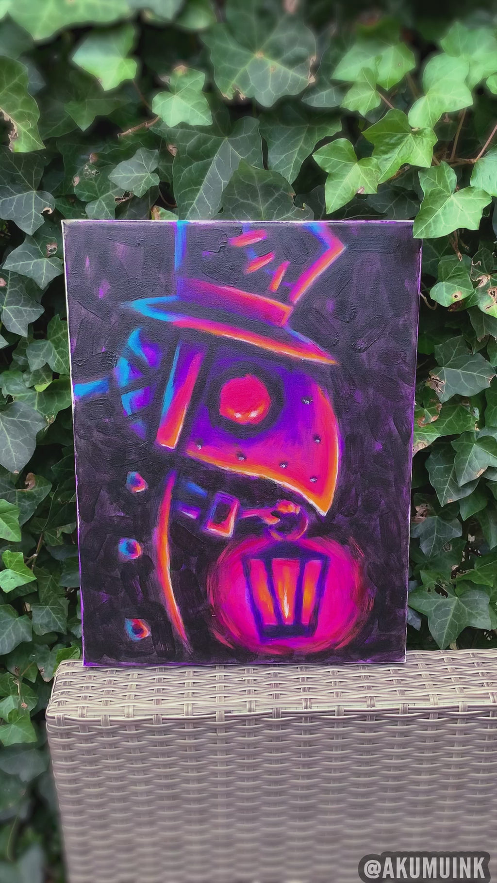 2025 The First Case Painted Canvas
