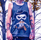 Akumu Ink goth Men Shirts, skull Men Shirts, 