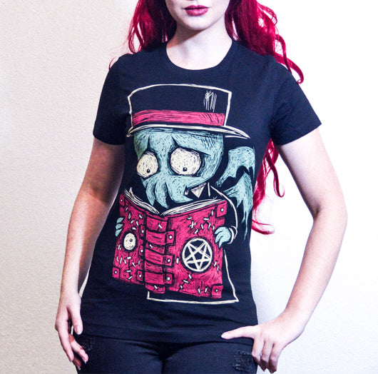 Akumu Ink goth Women Shirts, skull Women Shirts, 