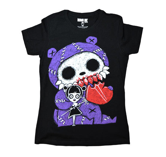 Akumu Ink goth Women Shirts, skull Women Shirts, 