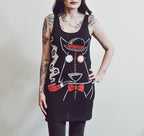 Akumu Ink goth Women Shirts, skull Women Shirts, 