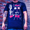Akumu Ink goth Men Shirts, skull Men Shirts, 