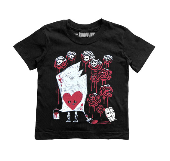 Painting The Roses With Blood Kids Tee, tshirt, Akumu ink, goth, emo